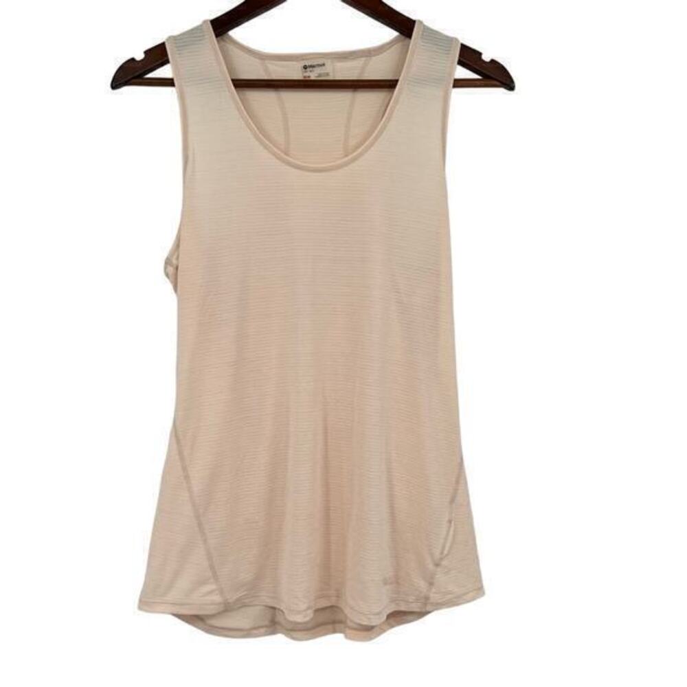 Marmot light blush pink women's pullover workout tank top N46400 size medium